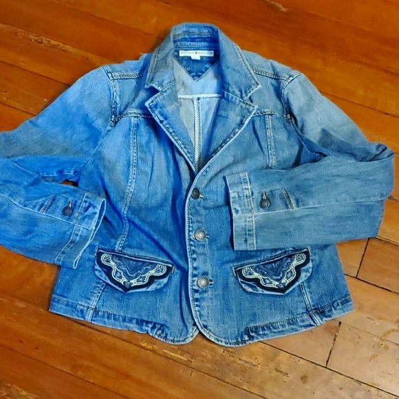 Tommy Hilfiger Jackets & Blazers - Tommy Hilfiger Denim Jacket Vintage XL Jean